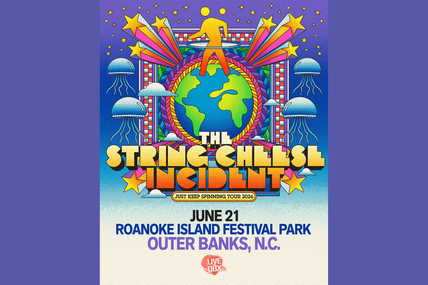 An Evening with: The String Cheese Incident | Roanoke Island